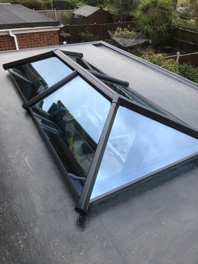 flat roof sky light